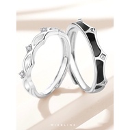 Couple Rings 92.5% Pure Silver EMS Glory Model (S1) MixBlink Crown
