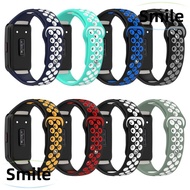 SMILE Strap  Watchband Breathable Replacement for Huawei Band 6 Honor Band 6
