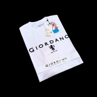 Original Giordano Full T-shirt Wosh Cotton Combed 24sTAG