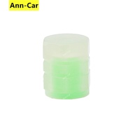 【Ann-Car】จุ๊บลมยางฟลูออเรสเซนต์อเนกประสงค์สำหรับก้านวาล์ว/ฝาวาล์วเรืองแสง/รถยนต์ &amp; มอเตอร์ไซค์ &amp; ฝาวาล์วยางล้อจักรยาน1ชิ้น