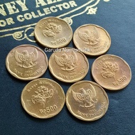 Koleksi Uang Jadul Koin 500 Melati Tahun 1992 - Used Kinclong