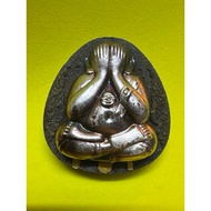 Phra Pidta 百万必达 LP Thong Wat Ban Rai Gold Tarkut with Silver Mask