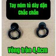 COMBO of 4 ROUND CABINET DOOR HANDLES 4cm - SURE