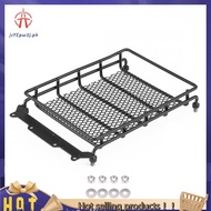 【jcyepw3j】Metal 155X105mm Luggage Carrier Roof Rack Accessories for Axial SCX10 TRX4 D90 CC01 1/10 R