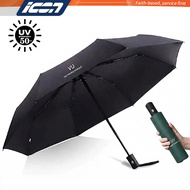 Automatic Umbrella Super Windproof Sunscreen Umbrella Portable Fold Umbrella Suitable For 2-3 People
