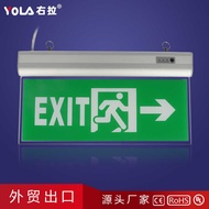 LED Fire Emergency Lighting EXIT Safety EXIT Emergency Indicator Fire Evacuation Emergency Indicator