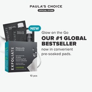 Paula's Choice 2% BHA Exfoliating Toner Pads - Clear, Smooth, Glowing skin