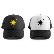 3 STAR AND THE SUN TRUCKER CAP low price guarantine