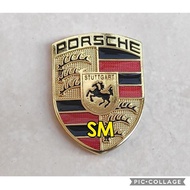 One super detail PORSCHE mini logo emblem