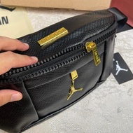 Original! Air Jordan Waistbag Regal Gold Fullset / Tas Jordan Tas