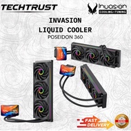 INVASION POSEIDON 360 AIO LIQUID COOLER AMOLED CURVED DISPLAY