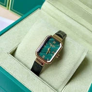 Lola Rose Lola Rose New Style New Luxury Niche High-End Feeling Sugar Cube Small Green Watch Malachi
