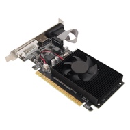 GT610 1G 1GB DDR3 Graphics Card, 810/1800MHz Desktop Video Card with Cooling Fan, PCI Card Graphics 