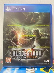 《今日快閃價》（中古二手）PS4遊戲 BLADESTORM 百年戰爭 &amp; 夢魘魔境 / Bladestorm The Hundred Years' War &amp; Nightmare / Bladestorm Nightmare 港版日文版 稀有品