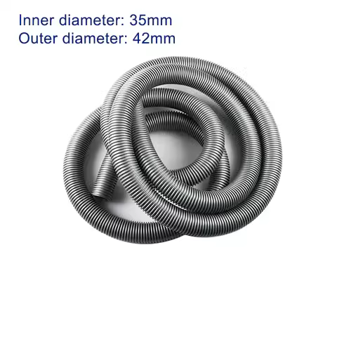2m Inner Diameter 35mm Outer Diameter 42mm Gray High Temperature Flexible EVA Hose Soft Pipe Vacuum 