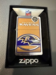 Zippo lighter ปี 2009 รุ่น 24627 NFL Baltimore Ravens ของใหม่ Made in USA