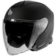 MT HELMETS THUNDER 3 SV SOLID A1 MATT BLACK | HELMET HALF FACE
