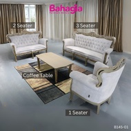 ✨ Free delivery ✨ Bahagia Seraphina sofa set  1+2+3+Coffee Table ~ Living Room Furniture ~ 沙发 145-01