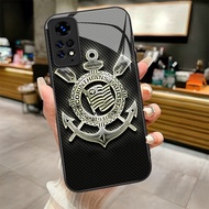 Corinthians fc Sports design Tempered Glass Phone Case Cover For POCO F3 F4 F5 M5 M6 4G X3 X4 GT X5 