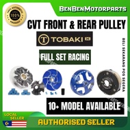 TOBAKI RACING CVT SYSTEM：FRONT & REAR PULLEY FULL SET RACING NMAX NVX VARIO150 VARIO 125 ADV150 ADV1