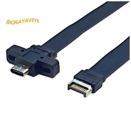 USB3.2 Gen2x2 Board Line Type-E Terminal Type-C Front C Mother 10G/20Gbps Flat Wire