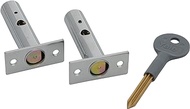 Yale Security Lock, Chrome, Pack of 2