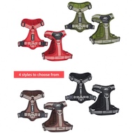 Dây nịt chó phong cách thể thao thường ngày mới có băng phản quang, chống trốn thoát và va chạm, dễ 