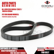 FAN BELT for TOYOTA WISH / ALTIS 6PK1230 90916-T2027 / 90916-02664