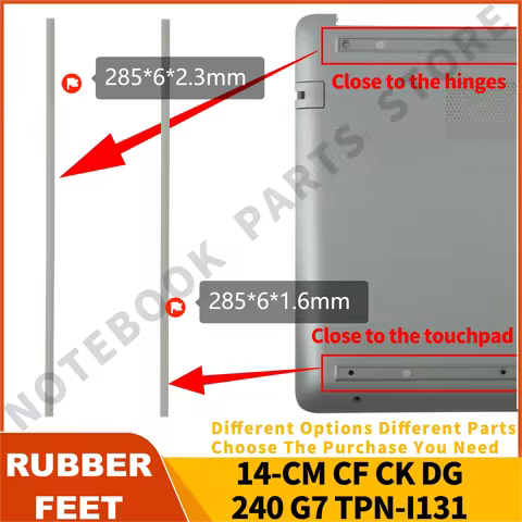 Rubber Feet For HP 240 G7 245 246 G7 G8 340 G5 14-CK 14-CM 14-DG 14Q-CS 14-CF 14-DF 14-DK 14-DP 14S-