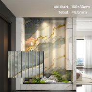 Wall Panel 1meter X 30 Cm Wpc Wall Panel 3D Wall Panel Pvc Premium