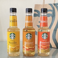 Starbucks at Home Flavoured Syrup (Vanilla, Caramel, Hazelnut) for Coffee 375mL