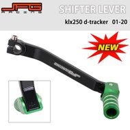 JFG RACING Motorcycle CNC Aluminum Shifter Shift Lever For Kawasaki KLX300L  KLX250 D-TRACKER 2001-2