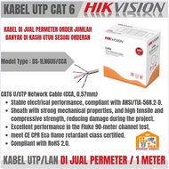 Cat6 UTP Cable Cat6 LAN Cable/ Hikvision Cat 6 Network Cable/