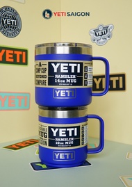 Ly Cốc Giữ Nhiệt Cao Cấp YETI MUG 14oz - 10oz - Nhập Khẩu Từ Mỹ - Nắp Nam Châm Magslide