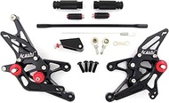 Arashi Rearsets Footrests FootPegs for YAMAHA YZF R1 2007 2008 YZF-R1 Motorcycle Accessories Adjusta