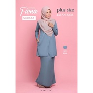 NURSAFIA Baju Kurung Moden Fiona Plus Size 4XL,5XL &amp;6XL