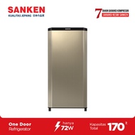 Sanken Kulkas 1 Pintu 170 Liter SK-V173A-CB Gol