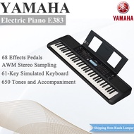 Yamaha PSR-E383 61 Key Portable Keyboard Full Package With Complete Accessories (PSRE383 PSR E383) w