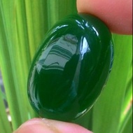 Batu Akik Natural Green Chalcedony Hijau Garut Ohen Bodyglass Jumbo Bacan