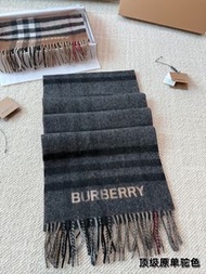 全新絲巾/圍巾Burberry Contract Check Cashmere Scarf (birch brown)