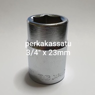MATA 3/ SOCKET WRENCH 4" X 23MM 6PT FLAG JAPAN 23 MM SOCKET SOK SHOCK