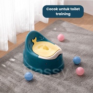 Bassy Toilet Training Anak Baby Closet Wc Jongkok Portable Pispot