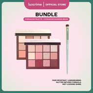 [BUNDLE] Luxcrime Eyeshadow Palette + Eyeshadow Blending Brush