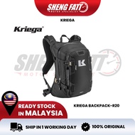 Kriega Backpack-R20 Bagpack Motorcycle Bag Big Capacity Water Resistant Carry Backpacks