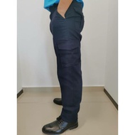 Cargo pants slim fit/Multi pocket/Seluar bengkel poket tepi slim fit