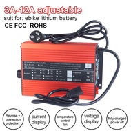 Lifepo4 Lithium Battery Charger Curren Adjust 2A 5A 10A 12A Fast Charge ebike 72V 60V 67.2V 84V Li-i