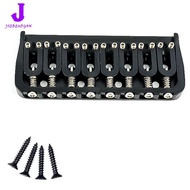 【Huang Li Electronics】8 String Guitar Fixed Bridge Hardtail Bridges for Electric Guitar Replacement 