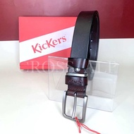 Kickers Men Belt Original Genuine Leather Tali Pinggang Kulit Lelaki Pin Buckle Belt KICB 86346 XXL