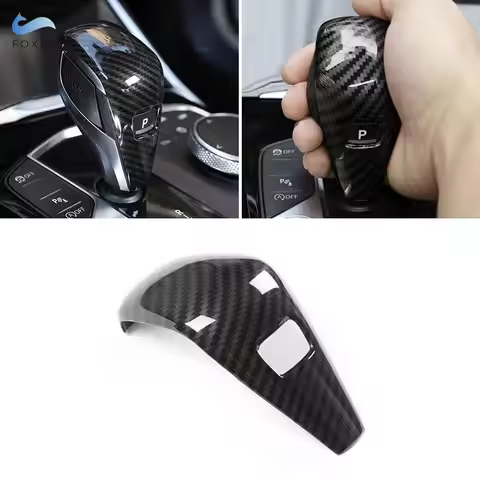 Car Gear Shift Knob Head Cover ABS Trim For BMW 1 2 3 4 Series F40 F44 2020+ G42 2021+ G20 G21 G22 G