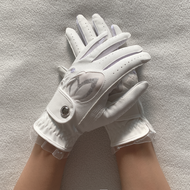 Korean style 22 Original New Master Bunny Golf Gloves Ladies Non-slip Leather Lightweight Breathable